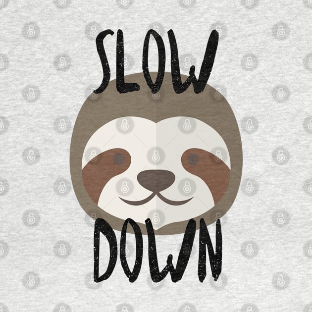 Slow Down Sloth by cocorf